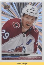 2024-25 Upper Deck Series 2 Outburst Nathan MacKinnon #285 READ