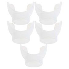 5 Pcs Lung Function Trainer Snorkel Bite Piece Non-bite Diving Mouthpiece