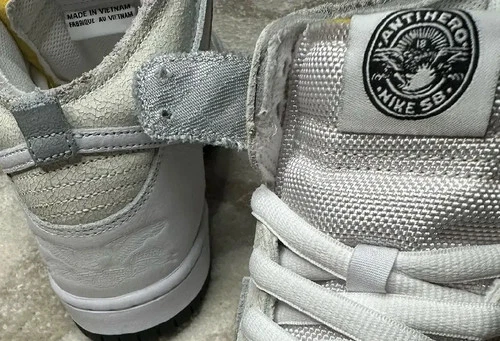 ANTIHERO × Nike SB Dunk High QS White (Herren) NEU EU 44,5