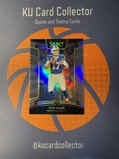 2018 Panini Select - Concourse Josh Allen #24 Silver Prizm (RC)