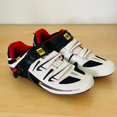 MAVIC Avenir Fahrradschuhe, 40-42, Weiß/Schwarz/Rot, Rennradschuhe, NEU