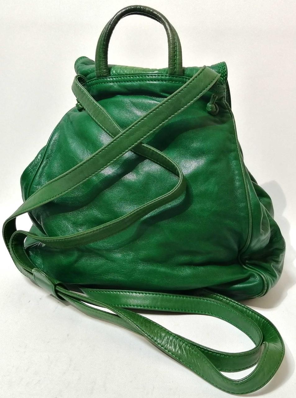 Nappa Leather Mini Backpack Model Used Condition … - image 2