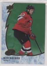 2019-20 Upper Deck Ice Green Nico Hischier #44 0nr3