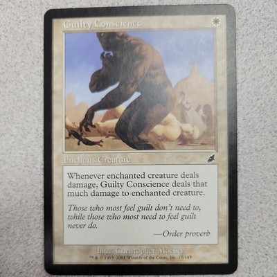 MTG Guilty Conscience HP Scourge #17 NM Free shipping 