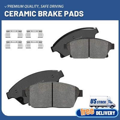 Front Ceramic Brake Pads Kit for Chevy Cruze Diesel Trax Volt Encore Verano ATS