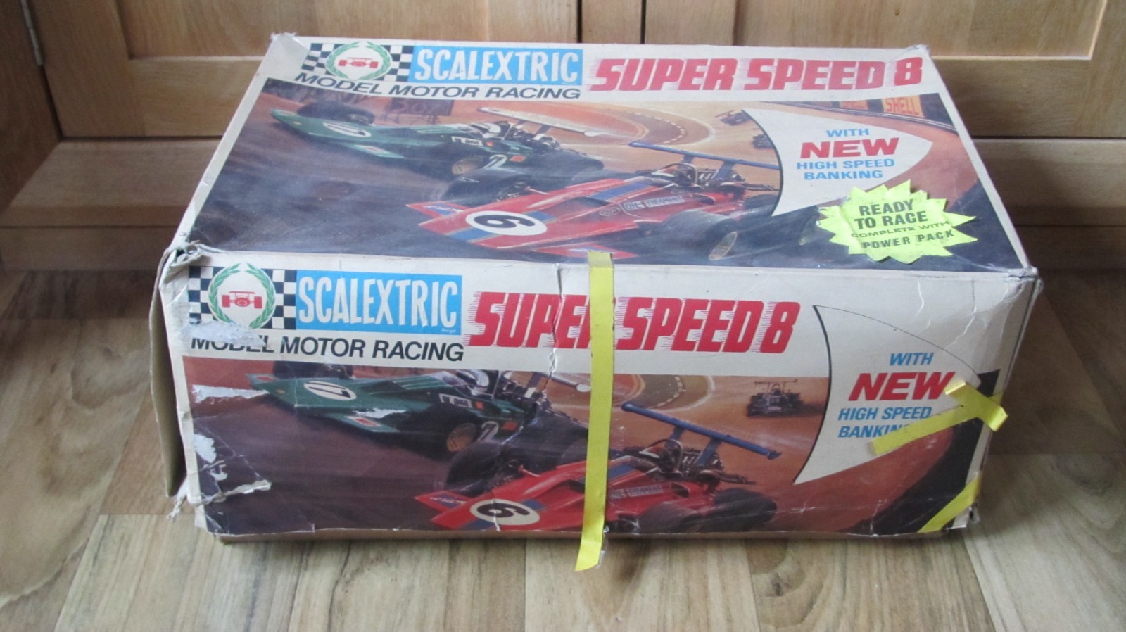 Scalextric C78 A C Cobra (Sports) Made in Hong Kong RED QUALITY REPRO BOX 2 | UK