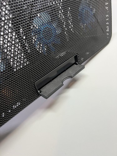Laptop Cooling Pad Stand Riser 6 Quiet Led Fans 15.6 - 17 Inch Laptops Notebook - Photo 13/21