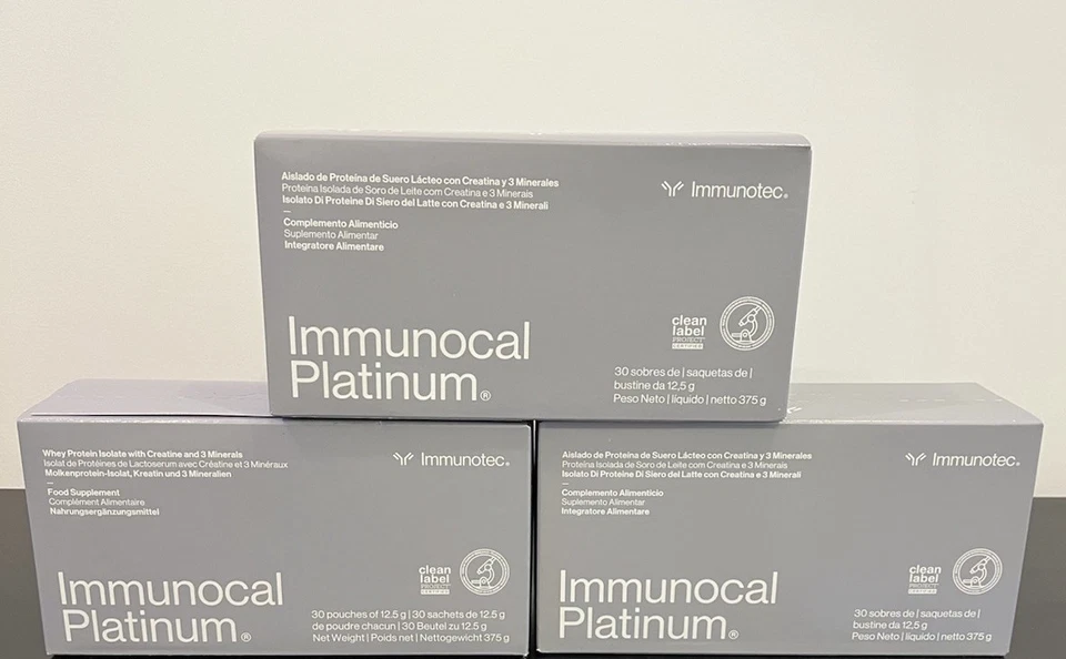 Immunocal Platinum Precursor de Immunotec. Exp. 2027 ENVÍO RÁPIDO GRATIS!!️!!️ Foto 3 de 3