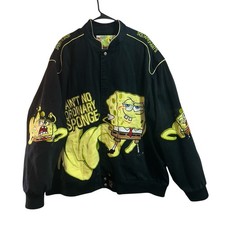 JH Design Nickelodeon Spongebob Jacket Mens 6XL Jeff Hamilton Adult Racing Coat