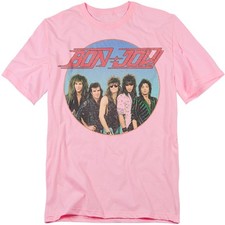 Bon Jovi Bon Sphere T-Shirt S-4XL, Pink
