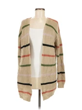 I. Joah Women Brown Cardigan S