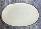 Pfaltzgraff Juniper Green Oval Serving Platter 14" USA
