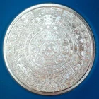2  OUNCE TROY AZTEC CALENDAR SILVER ROUND - .999 FINE - GEM UNCIRCULATED