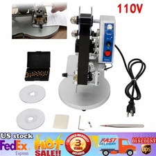 Manual Hot Foil Stamping Machine Ribbon Coding Date Batch Character Code Printer