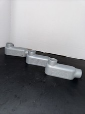 Appleton Unilet Form 35 LB Conduit Outlet Body 3 Count 3/4-inch threaded NOS
