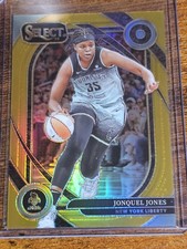 2025 Panini Select WNBA Jonquel Jones True Gold Prizm Courtside # 03/10 #207 SSP