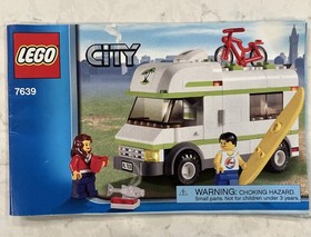 LEGO City: Camper Van 7639 With Minifigues & Instructions