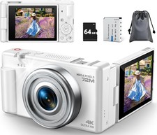  72MP Digital Camera for Photography 4K Video...