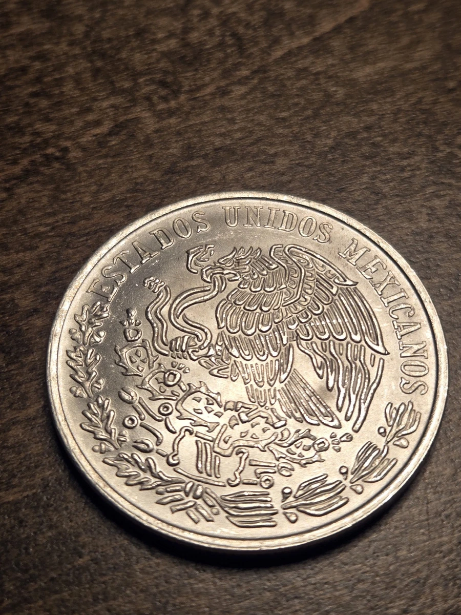Silver 100 Pesos Denomination 1977 Mexican Coins (1905-Now) for