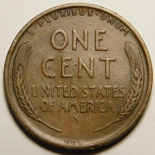 1909 VDB Lincoln Wheat Cent Penny VF-EF  "Actual Coin Pictured"