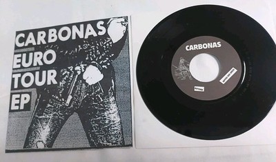 Carbonas Euro Tour 7'' 2008 GG King Gentlemen Jesse Black Lips King Kahn Atlanta 