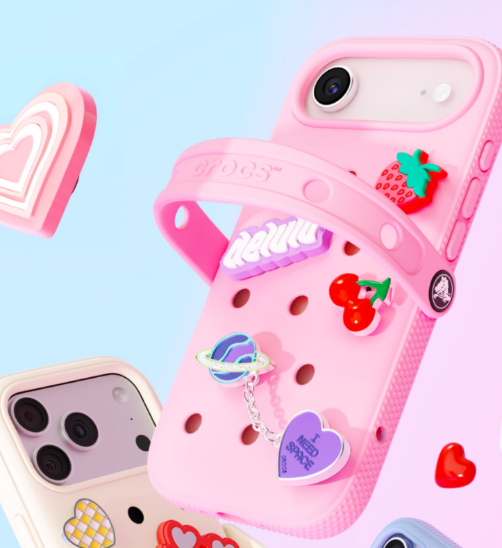 For iPhone 17, 17Pro, iPhone AIR CROCS CASE + Track **US-duty Paid