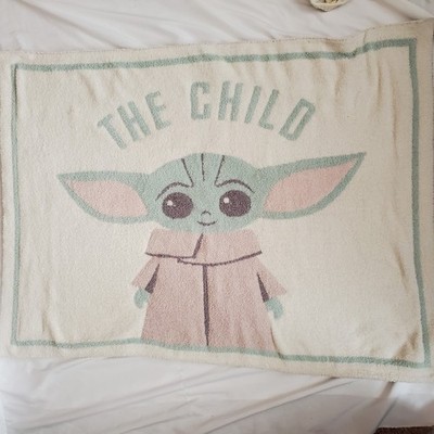 CozyChic Barefoot Dreams Grogu Disney Soft Baby Throw Blanket Star Wars