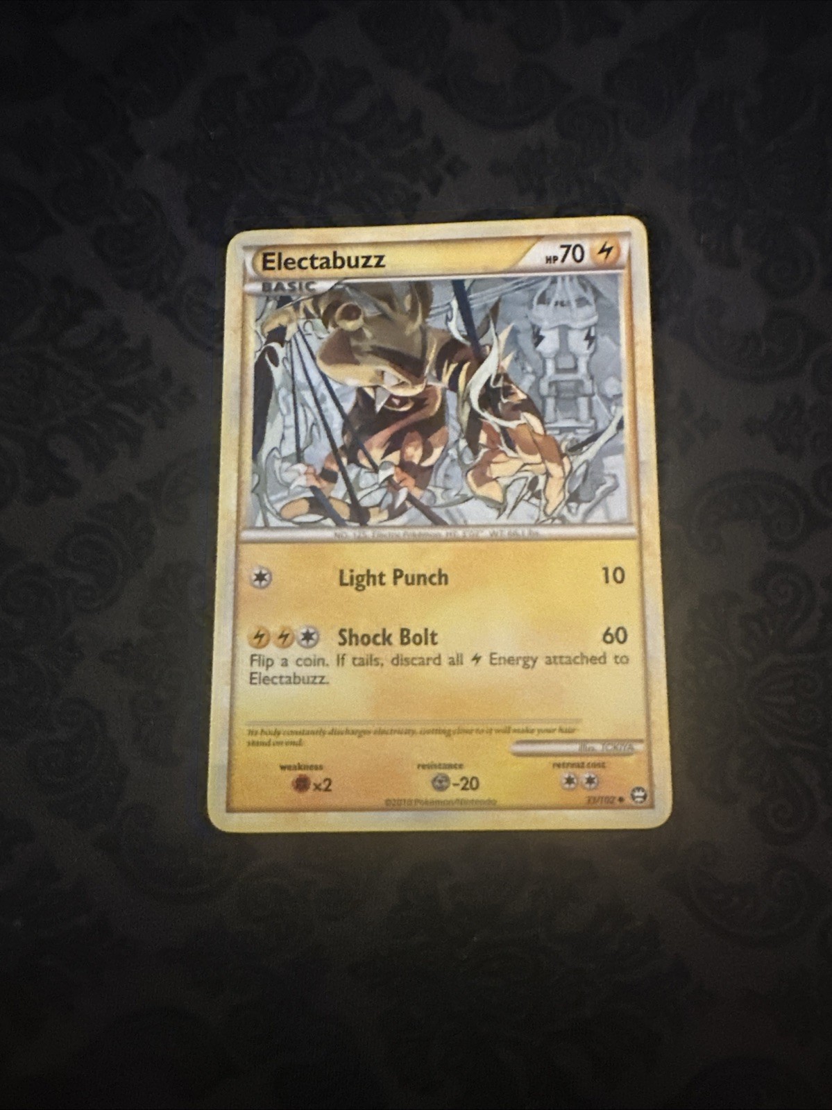 Pokemon Card HS Triumphant Electabuzz Uncommon 33/102