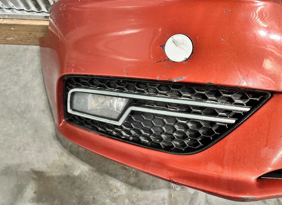 Conjunto de cubierta de parachoques delantero y parrilla OEM 11136 13-16 AUDI A4 Foto 4 de 4