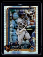 2025 Topps Chrome Update Luisangel Acuna Rookie New York Mets #USC53