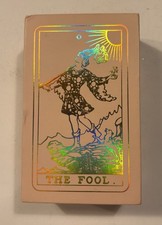 Gold Foil Tarot Cards Sealed Decks. 1 Set of 2 Decks. READ
