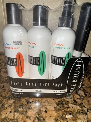 Nucleic A Daily Care Gift Pack Protoplex Shampoo Glaze Body Plus Spritz 12 Oz Co