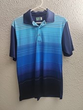 Ben Hogan Mens Performance Golf Polo Shirt Medium Blue