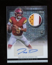 2024 Topps Midnight Winter Solstice Jayden Daniels RPA RC 3-Color Patch AUTO /35