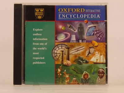 OXFORD INTERACTIVE ENCYCLOPAEDIA CD ROM (T1) COMPUTER SOFTWARE T L C