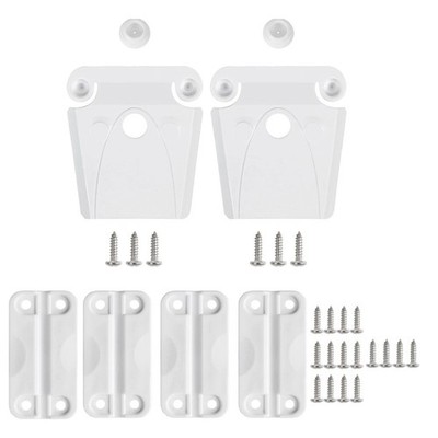 For Igloo Cooler Repair Parts Kit - 2 Latches 4 Hinges 2 Posts 22 Screws White