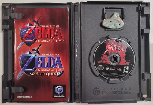 The Legend of Zelda Ocarina Of Time/Master Quest GameCube. Used. Tested To Title