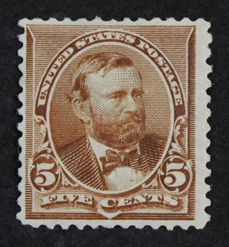CKStamps: US Stamps Collection Scott#223 5c Grant Unused Regum Small Thin
