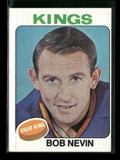 1975-76 Topps #123 Bob Nevin Los Angeles Kings