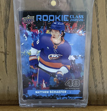 Upper Deck 2025-26 Series 2 Matthew Schaefer RC-21 Rookie New York Islanders