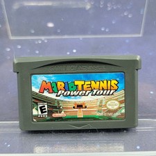 Mario Tennis Power Tour Nintendo Game Boy Advance GBA RPG Video Game Tested A