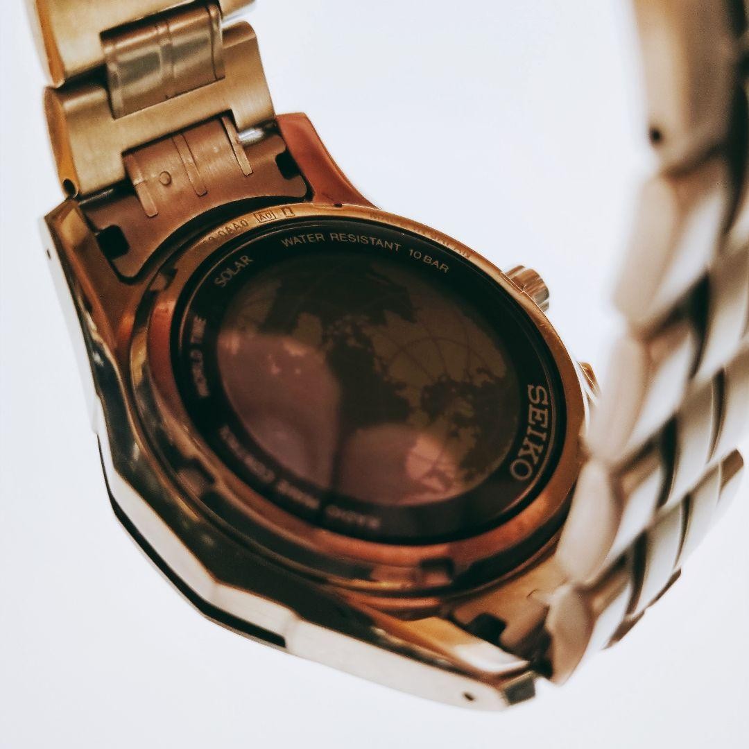 SEIKO BRIGHTZ World Time Titanium SAGA003 8B53-0AA0 | eBay