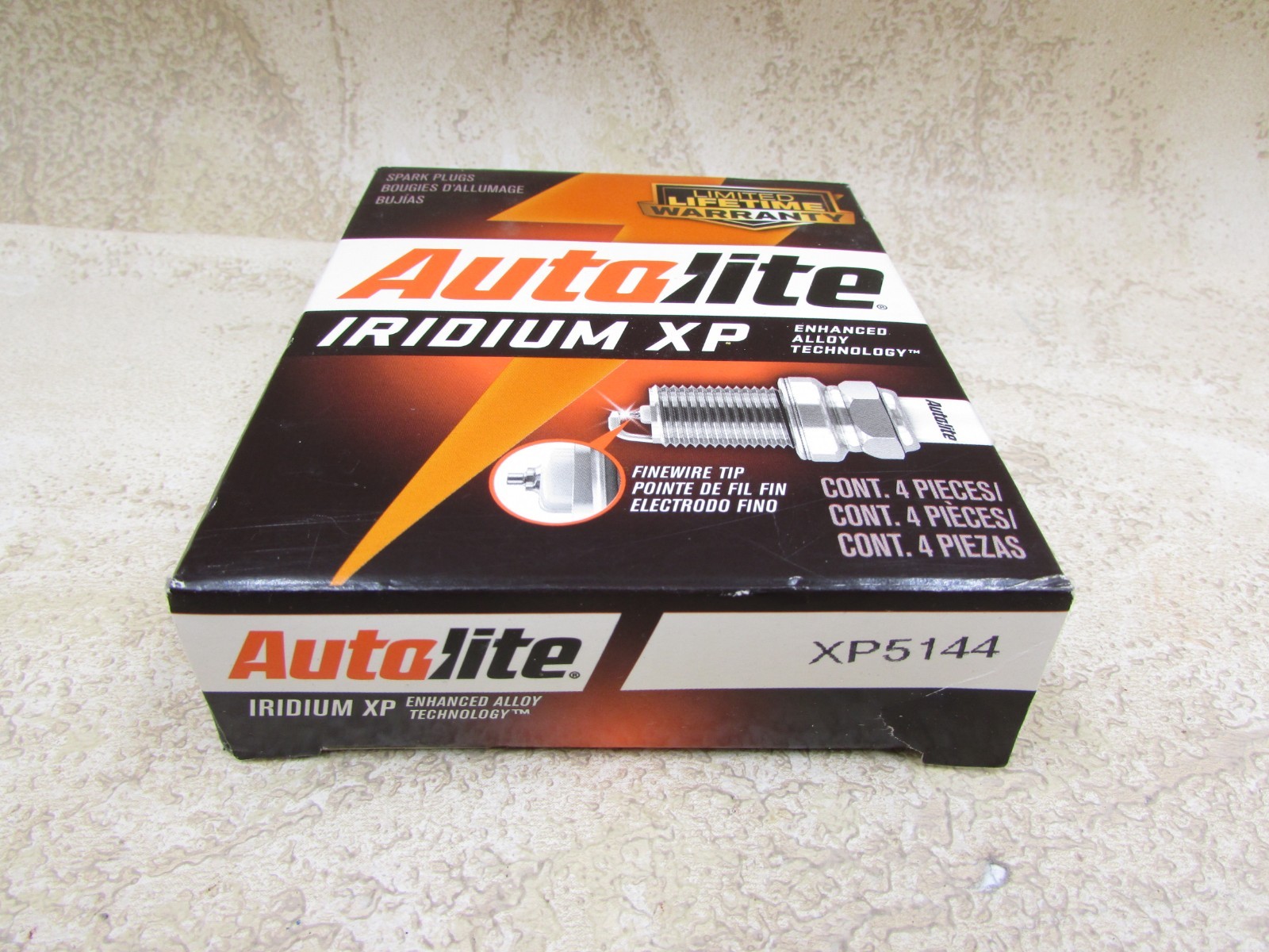 4 PACK, AUTOLITE XP5144, Iridium XP Spark Plug