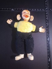 Vintage Zippy Monkey   Mr Bim Zip Plush Toy Rubber Face Hand Shoes Collectable
