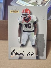 2022 LEWIS CINE WILD CARD MATTE AUTOGRAPHED AUTO ROOKIE CARD RC /10 GEORGIA . rookie card picture