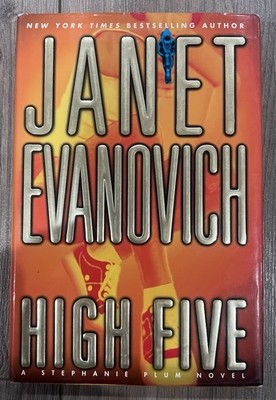 Janet Evanovich High Five Hardcover Novel Dust Jacket St. Martin's Press Plum