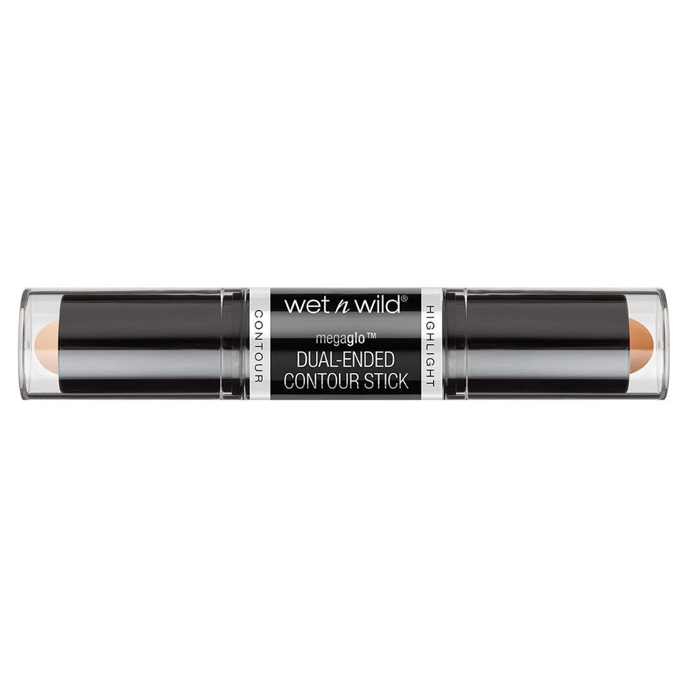 Wet N Wild MegaGlo Dual-Ended Contour And Highlighter Stick, Light Medium 8g - Image 2 of 4