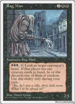 MTG Rag Man [4ED - 151] MP