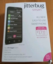 JITTERBUG SMART A622LJBS1-DIR-B GREATCALL SMART PHONE Free US Ship