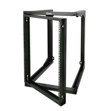 15U Wall Mount Server Rack, Open Frame Network Rack for 19" Computer/AV/Data/...